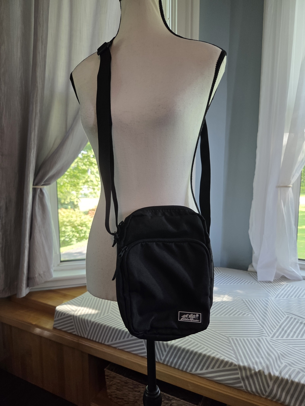 Eddie Bauer Black Crossbody Bag